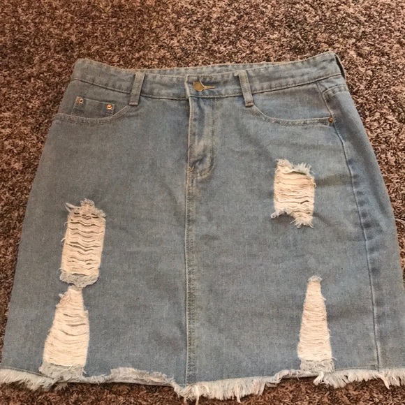 Dresses & Skirts - Jean Skirt
